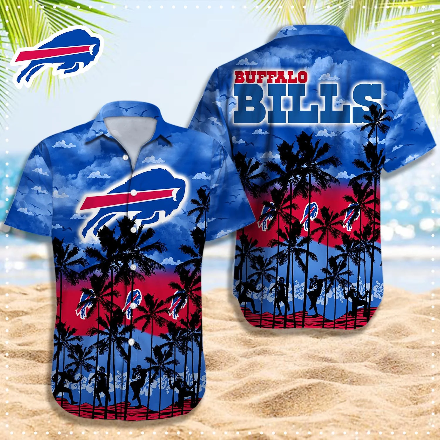 Buffalo Bills Island Vibes Hawaiian Shirt