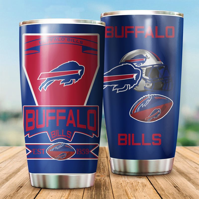 Buffalo Bills Legacy Shield Tumbler