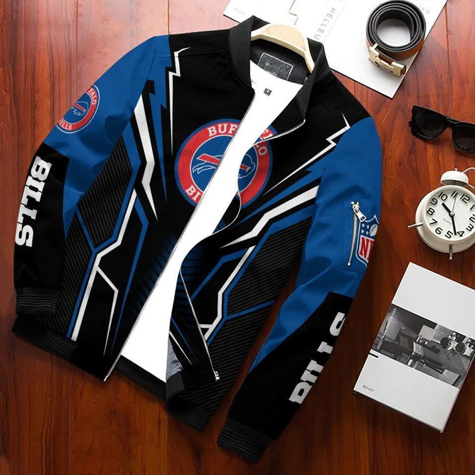 Buffalo Bills Lightning Strike Bomber Jacket