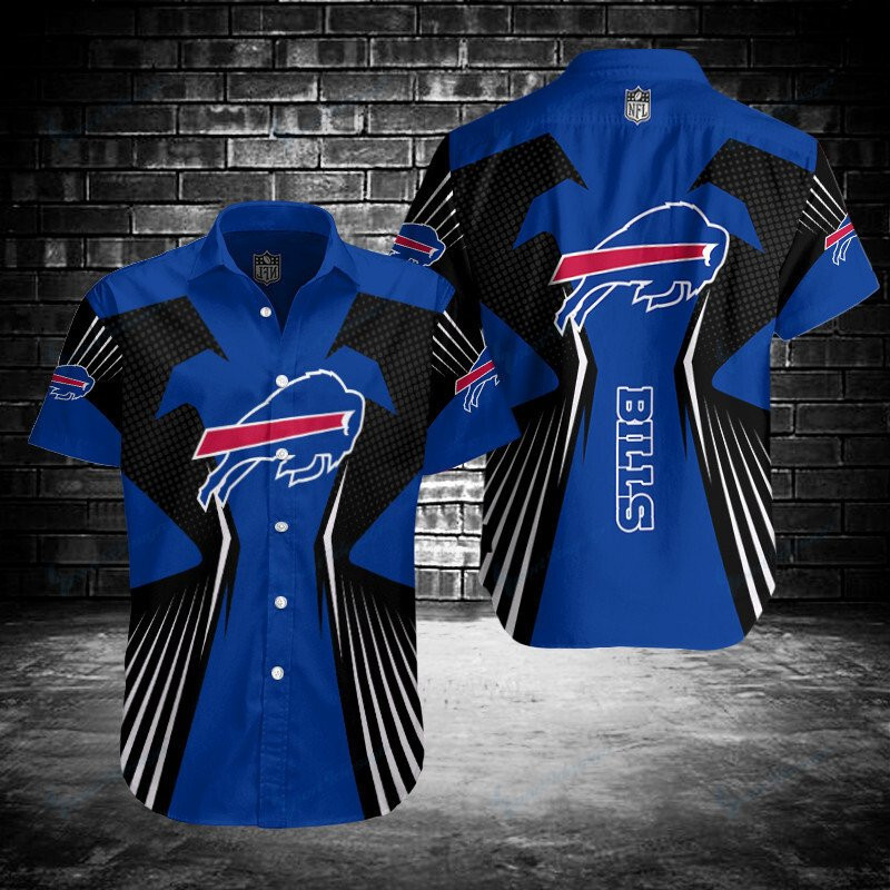 Buffalo Bills Lightning Strike Hawaiian Shirt