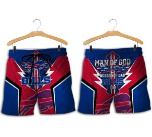 Buffalo Bills Man Of God Hawaiian Short