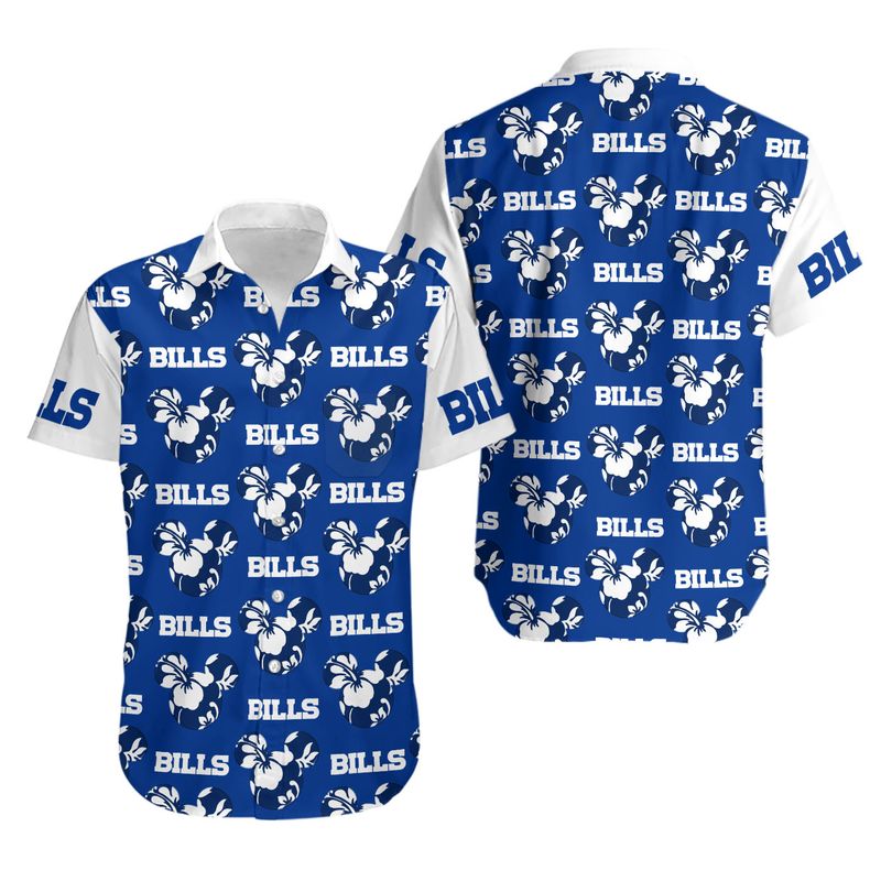 Buffalo Bills Mickey Tropical Hawaiian Shirt