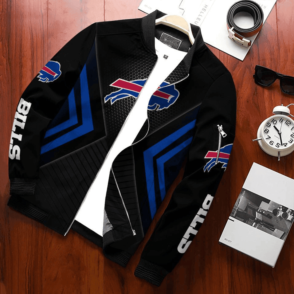 Buffalo Bills Midnight Surge Bomber Jacket