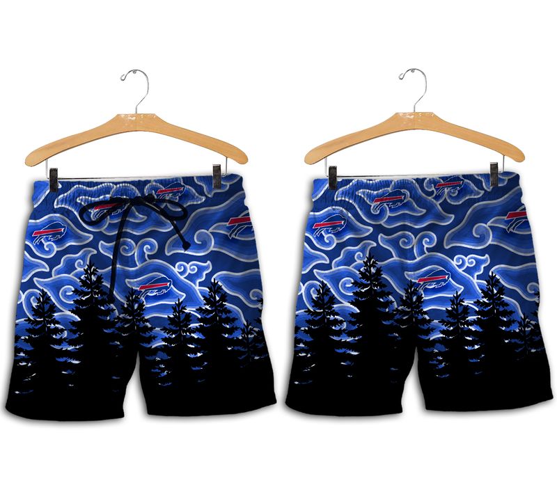 Buffalo Bills Mountain Mist Hawaiian Short