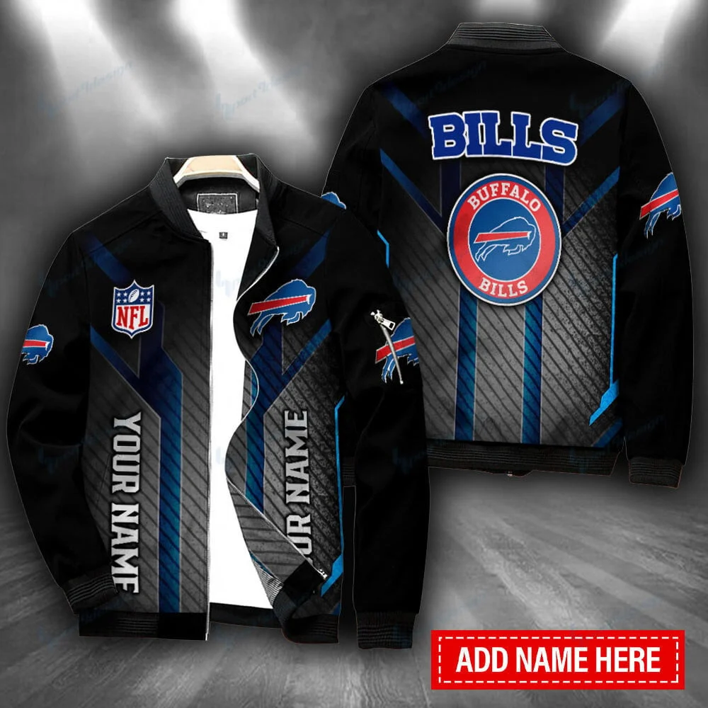 Buffalo Bills NFL Logo Custom Bomber Jacket