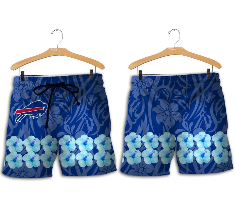 Buffalo Bills Ocean Bloom Hawaiian Short