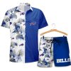 Buffalo Bills Ocean Breeze Hawaiian Shirt with Short