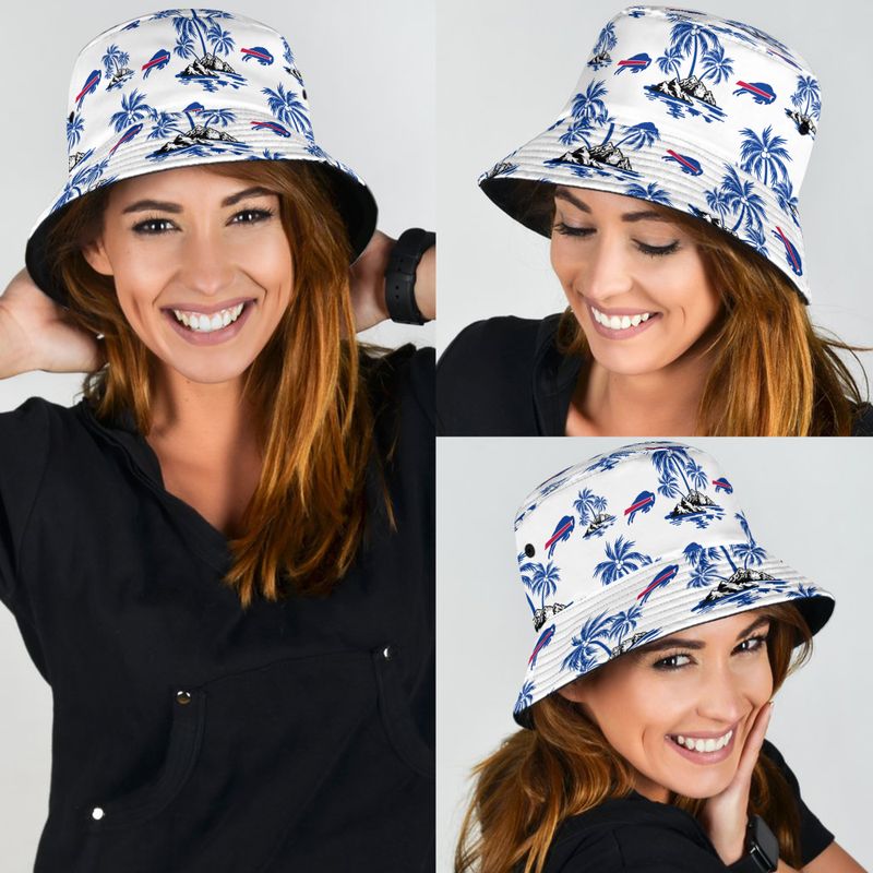 Buffalo Bills Ocean Breeze Island Bucket Hat