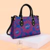 Buffalo Bills Ornamental Round Pattern Limited Edition Fashion Lady Handbag left side