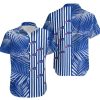 Buffalo Bills Palm Leaves and Stripes Hawaiian Shirt