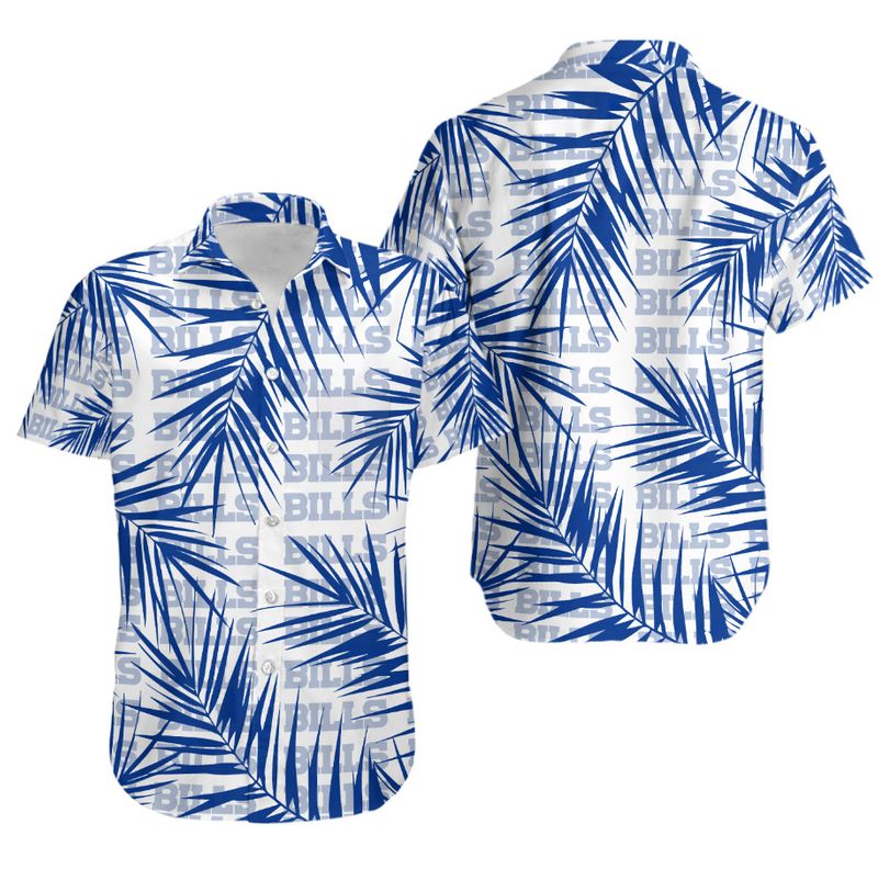 Buffalo Bills Palm Shade Hawaiian Shirt
