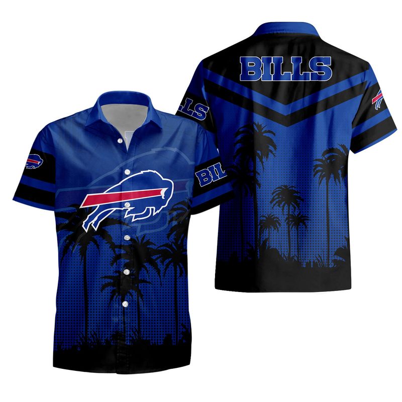 Buffalo Bills Palm Tree Hawaiian Shirt