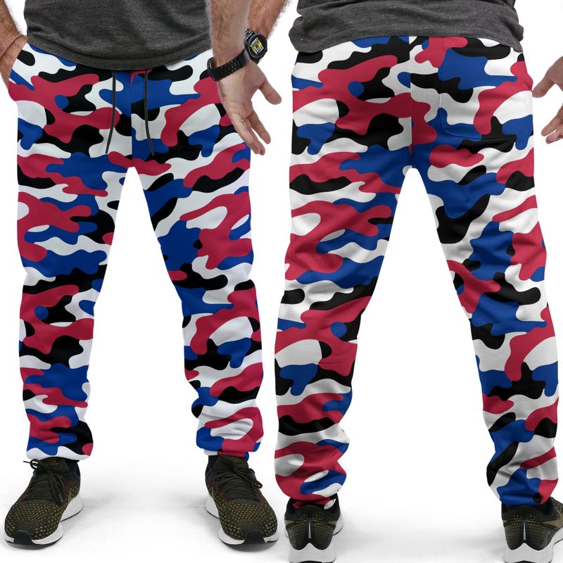 Buffalo Bills Red, White & Blue Camo Sweatpant