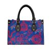 Buffalo Bills Rose and Flower Pattern Limited Edition Fashion Lady Handbag right front