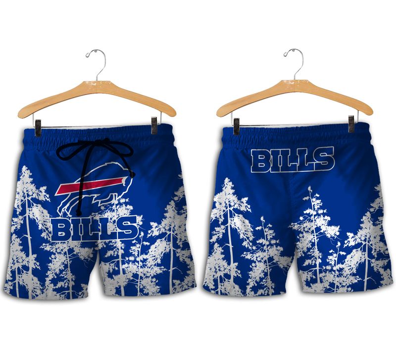 Buffalo Bills Secret Forest Hawaiian Short