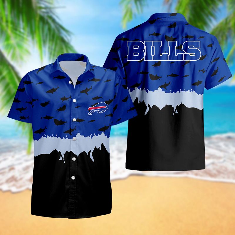 Buffalo Bills Shark Attack Hawaiian Shirt