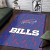 Buffalo Bills Skeleton Dance Party Rug Picture 1