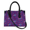 Buffalo Bills Skull Pattern Limited Edition Fashion Lady Handbag back side