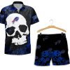 Buffalo Bills Skull Rage Hawaiian Shirt with Short