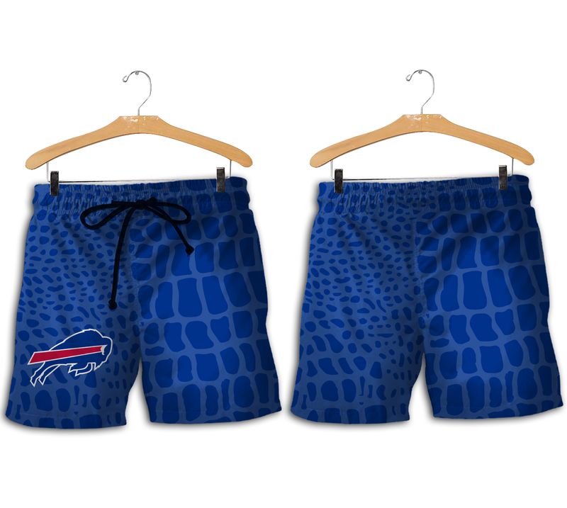 Buffalo Bills Snake And Skull Hawaiian Short