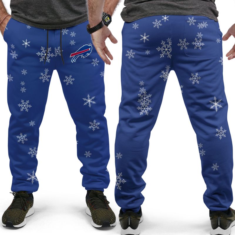 Buffalo Bills Snowman Christmas All Over Print Sweatpant