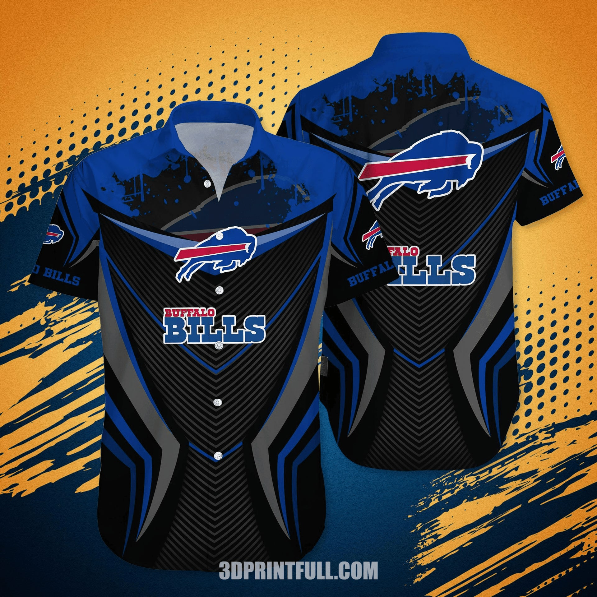 Buffalo Bills Speed Force Hawaiian Shirt