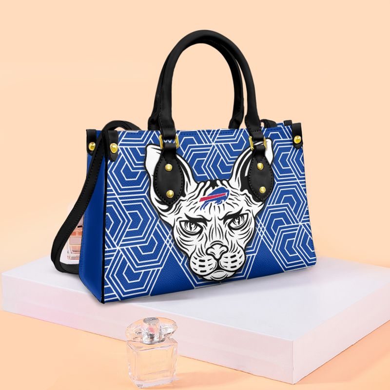 Buffalo Bills Sphynx Cat Pattern Limited Edition Fashion Lady Handbag