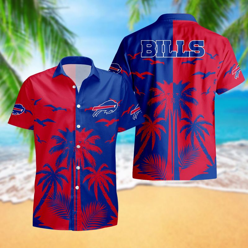Buffalo Bills Sunset Flight Hawaiian Shirt