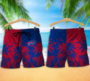 Buffalo Bills Sunset Flight Hawaiian Short