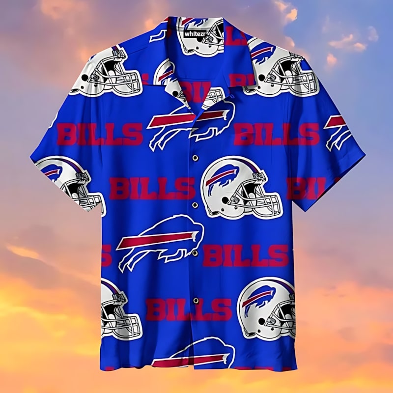 Buffalo Bills Sunset Game Day Hawaiian Shirt