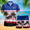 Buffalo Bills Sunset Palms Hawaiian Shirt with short