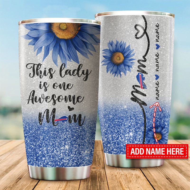 Buffalo Bills This Lady Is Awesome Gift For Mother's Day Tumbler