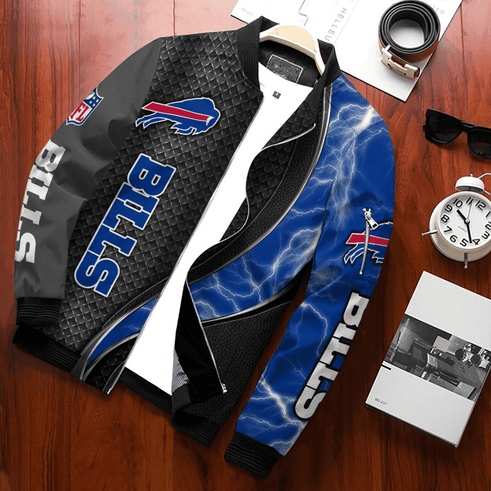 Buffalo Bills Thunder Strike Bomber Jacket