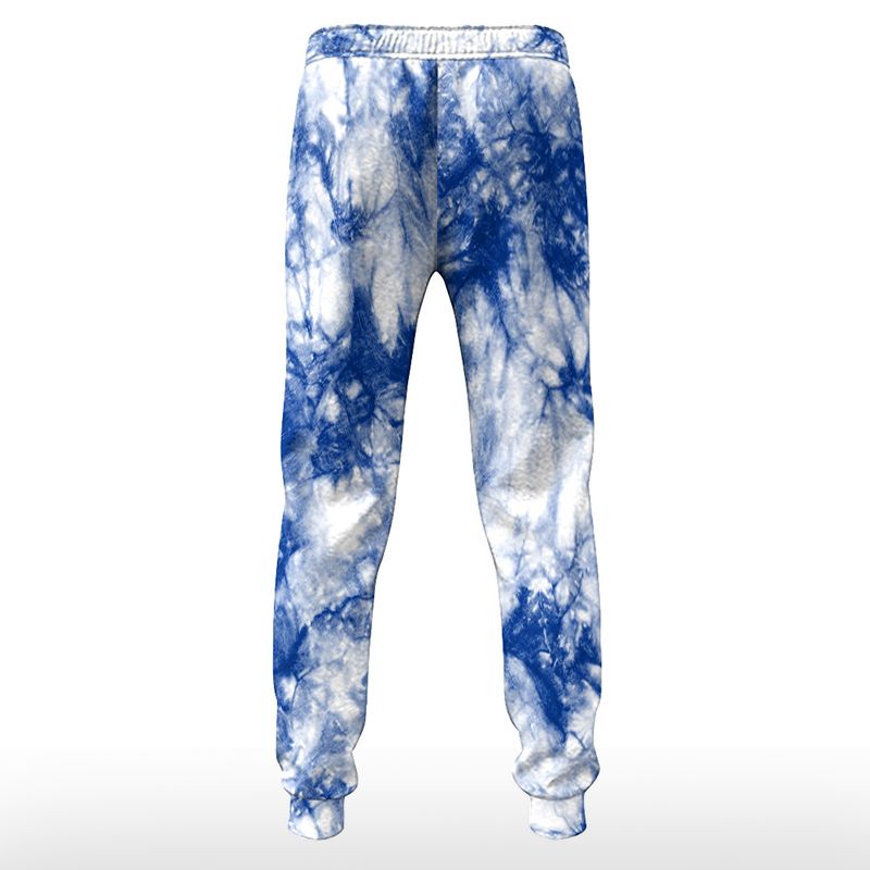 Buffalo Bills Tie Dye All Over Print Sweatpants back