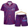 Buffalo Bills Tribal Tropics Hawaiian Shirt with short