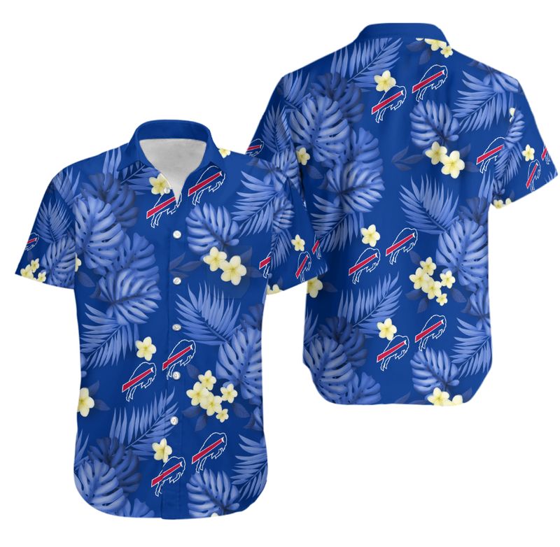Buffalo Bills Tropical Breeze Hawaiian Shirt