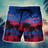 Buffalo Bills Tropical Sunset Palms Hawaiian Short
