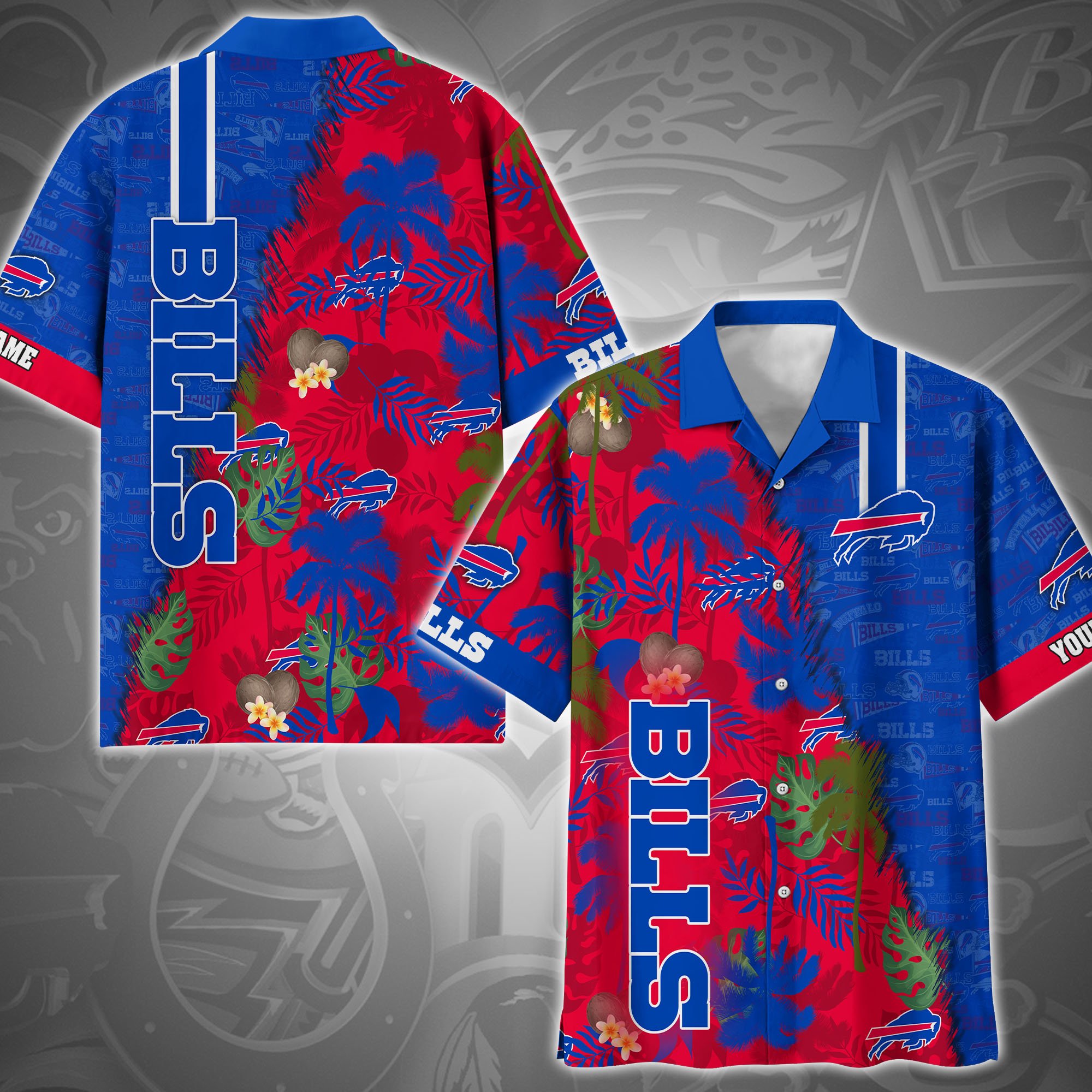 Buffalo Bills Tropical Vibes Hawaiian Shirt