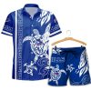 Buffalo Bills Turtle Pattern Hawaiian Shirt with Short