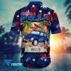 Buffalo Bills Vintage Surf Hawaiian Shirt back