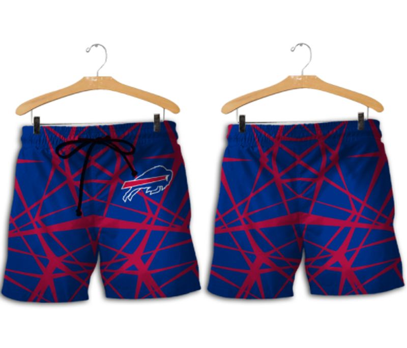 Buffalo Bills Web Matrix Hawaiian Short