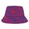 Buffalo Bills Zebra Pattern Bucket Hat back