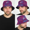 Buffalo Bills Zebra Pattern Bucket Hat man