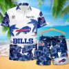 Personalized Buffalo Bills Hibiscus Flower Hawaiian Shirt with short
