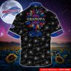 Personalized Buffalo Bills Midnight Patriot Hawaiian Shirt back