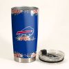 Real Women Love Football Smart Women Love The Bills Tumbler back