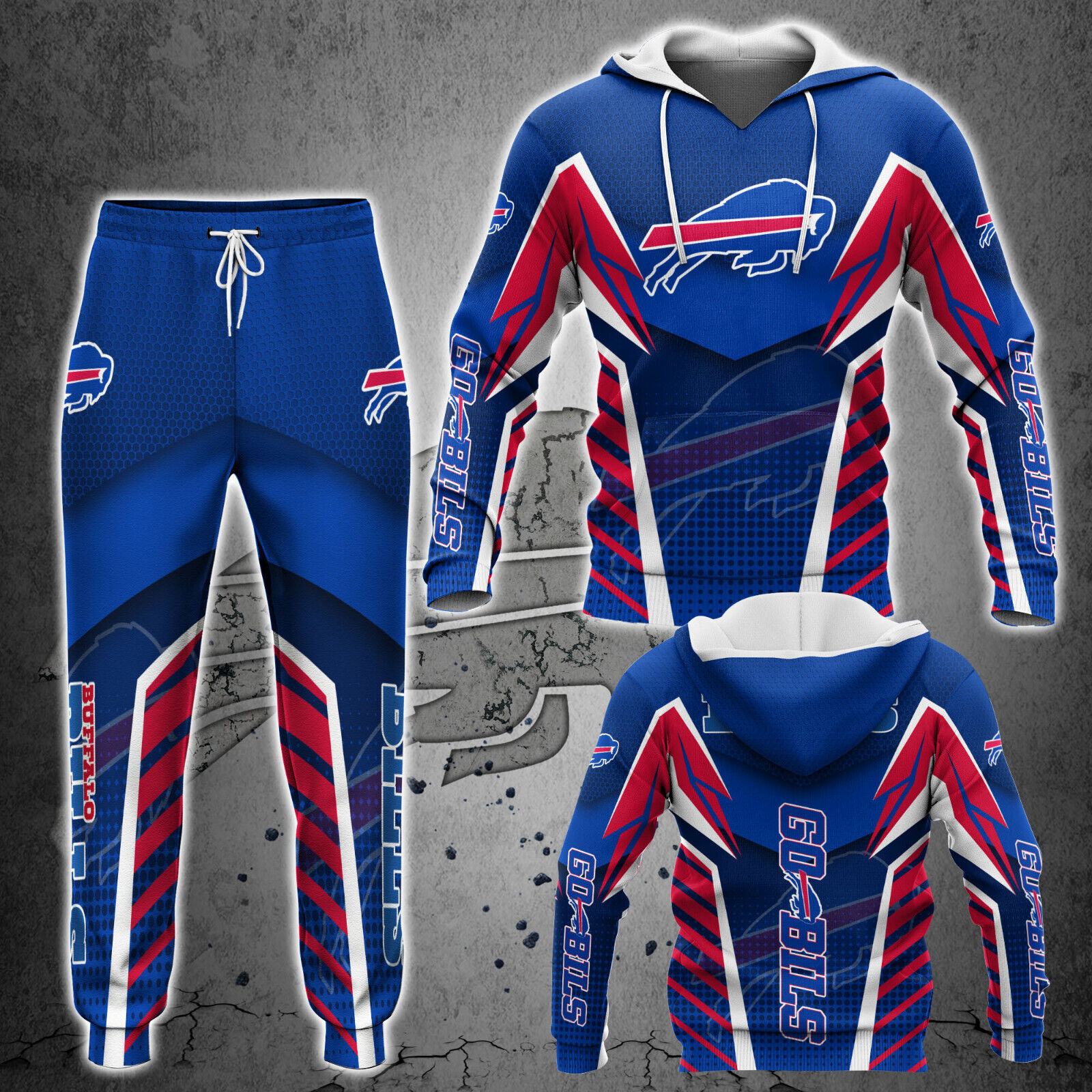 Buffalo Bills Action Hero Hoodie