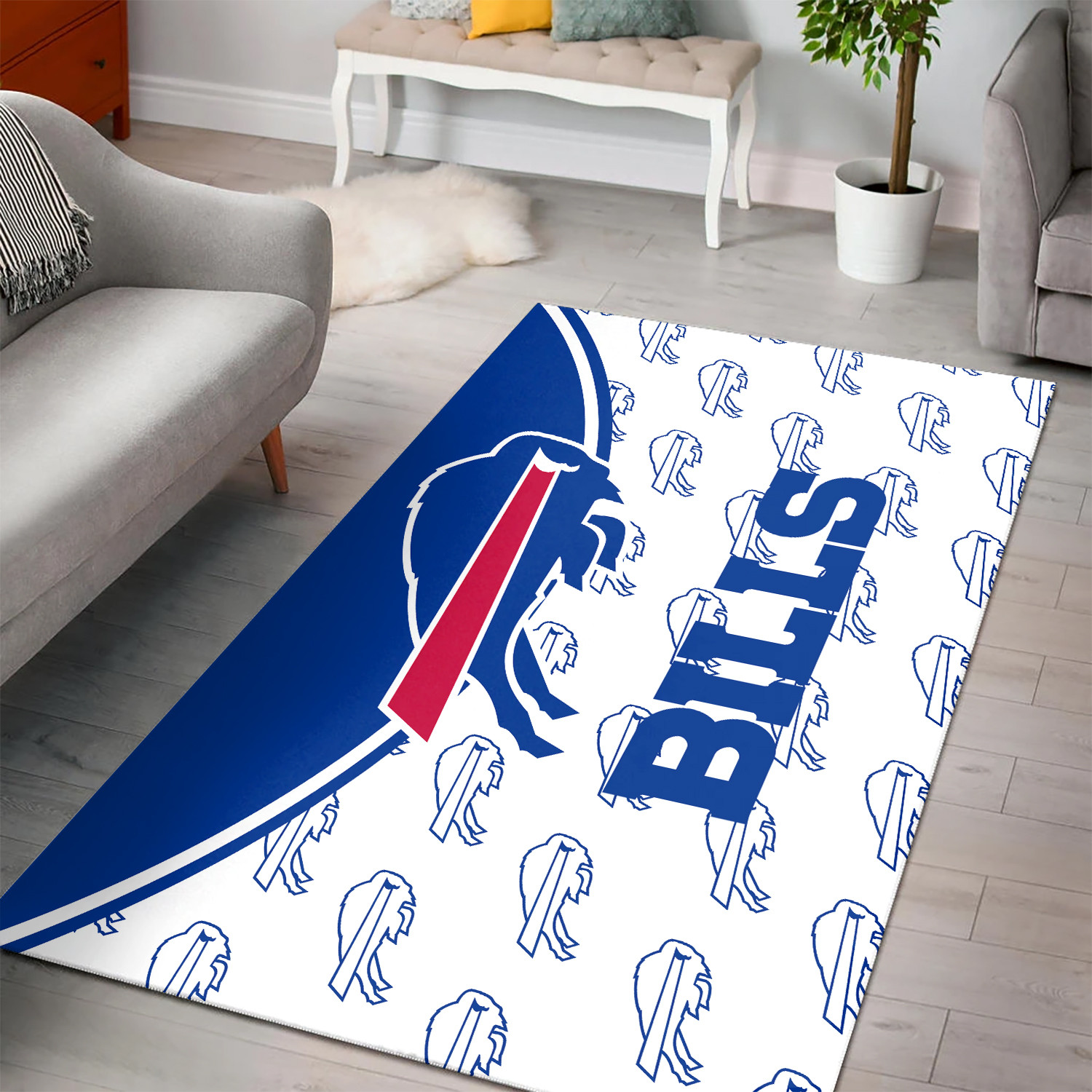 Buffalo Bills Bold Victory Area Rug