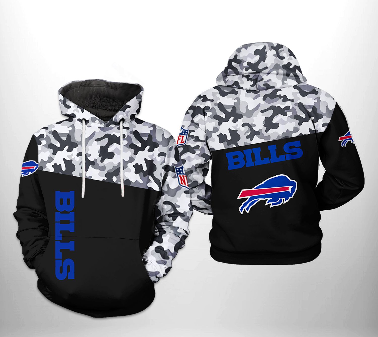 Buffalo Bills Camouflage Spirit Hoodie