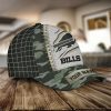 Buffalo Bills Camouflage Stitch Baseball Cap Right Side